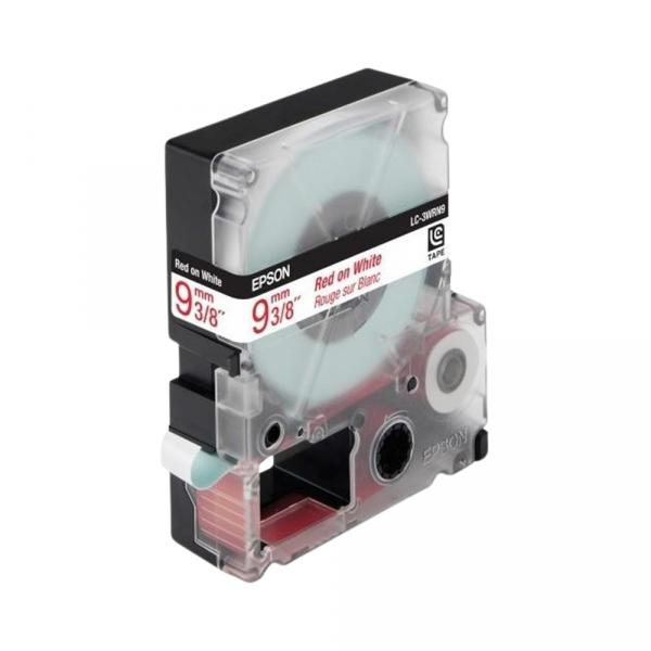 Epson LK3WRN White-Red 9mm/9m в Ташкенте - фото
