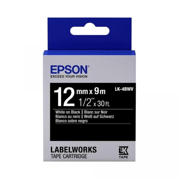Epson LK4BWV Black-White 12mm/9m в Ташкенте - фото