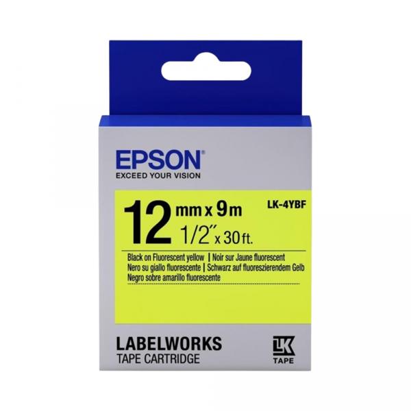 Epson LK4YBF Yellow-Black 12mm/9m в Ташкенте - фото