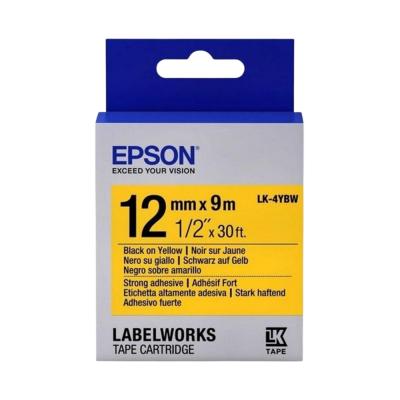 Epson LK4YBW Yellow-Black 12mm/9m