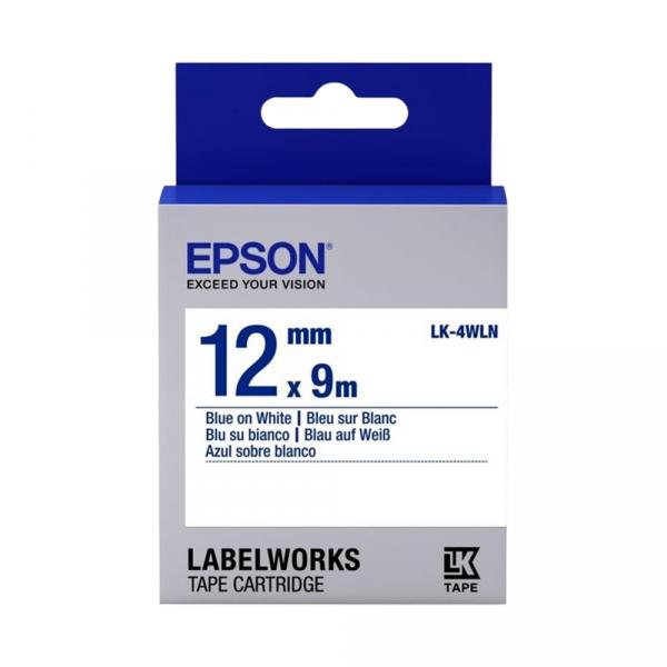 Epson LK4WLN White-Cyan 12mm/9m в Ташкенте - фото