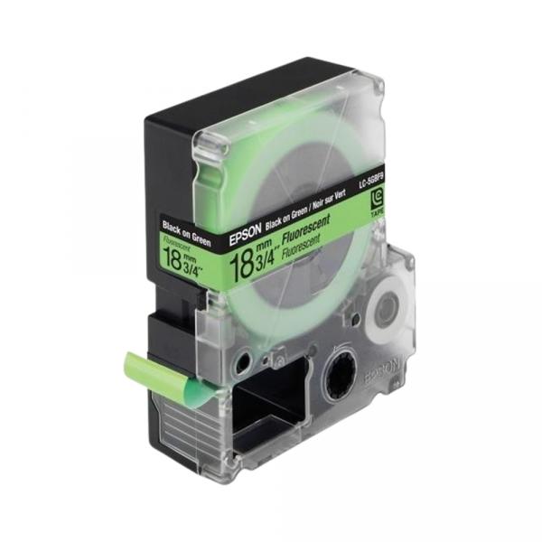 Epson LK5GBF Green-Black 18mm/9m в Ташкенте - фото