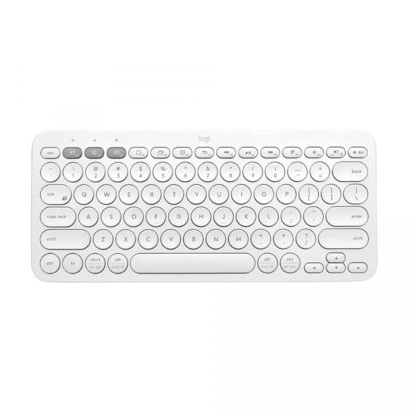 Logitech K380 Multi-Device Offwhite Toshkentda - fotosurat