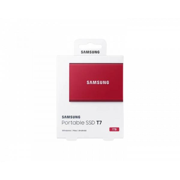 Samsung T7 Red / 1TB в Ташкенте - фото