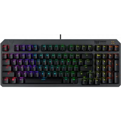 ASUS TUF Gaming K3 Gen II Opti-Mech RGB [Red Switches] ABS USB Black