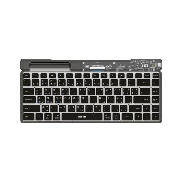 Green Lion Transparent Keyboard Toshkentda - fotosurat