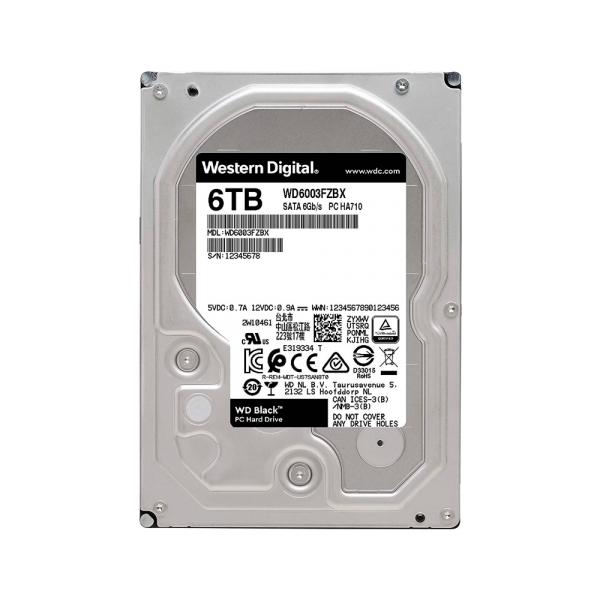 Western Digital Black 3.5" 6000GB WD6004FZWX Toshkentda - fotosurat