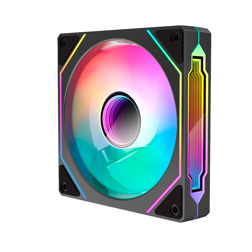 Купить вентилятор Huntkey GS120, Black для корпуса в Ташкенте