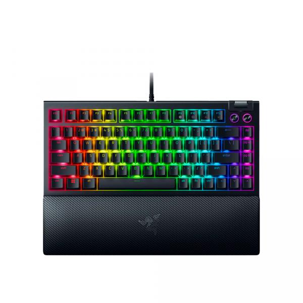 Razer BlackWidow V4 75% Black [Razer Orange] в Ташкенте - фото