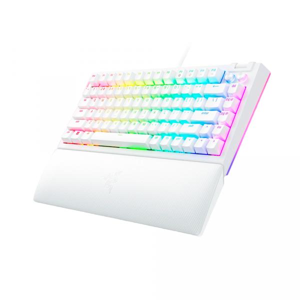Razer BlackWidow V4 75% White [Razer Orange] в Ташкенте - фото
