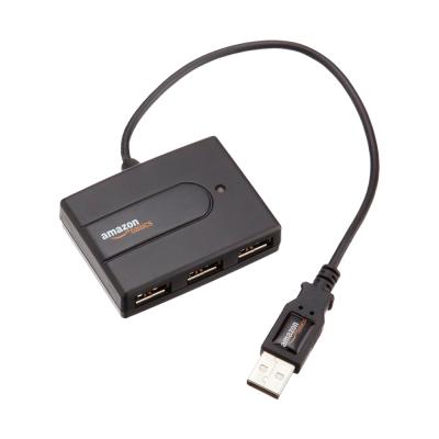 Amazon Basics 4-Port USB 2.0 Ultra-Mini Hub