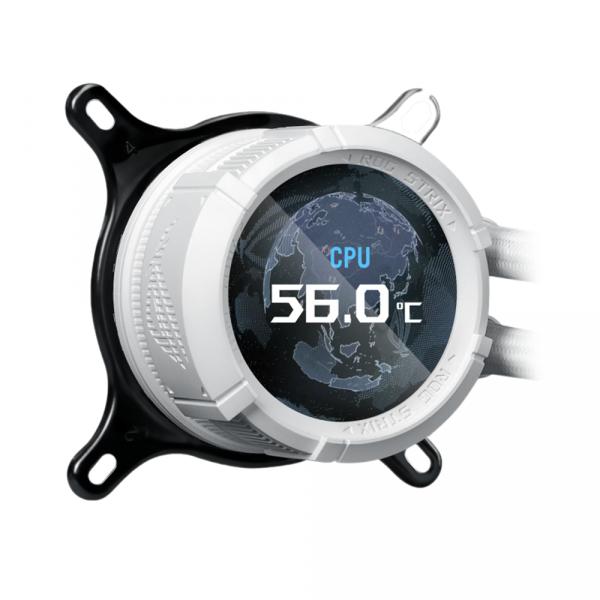ASUS ROG Strix LC III 360 ARGB Lcd White Toshkentda - fotosurat
