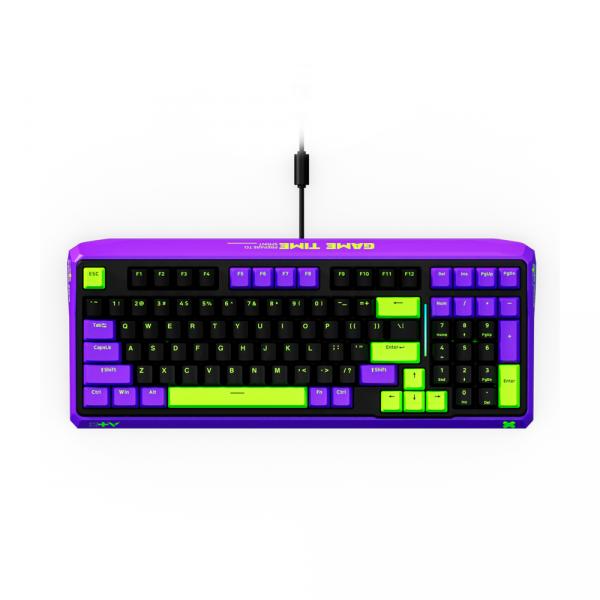 Rapoo ESK750-98 Black Purple Green в Ташкенте - фото