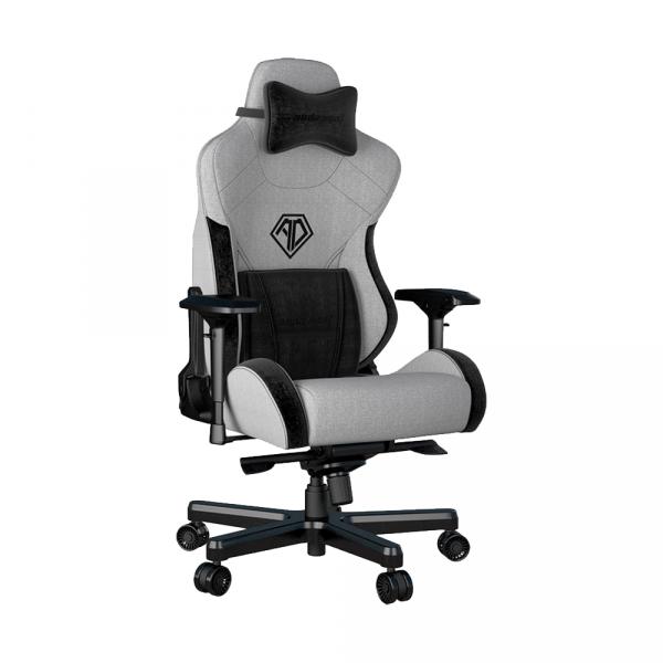 AndaSeat T-Pro 2 XL Linen Fabric Grey/Black Toshkentda - fotosurat