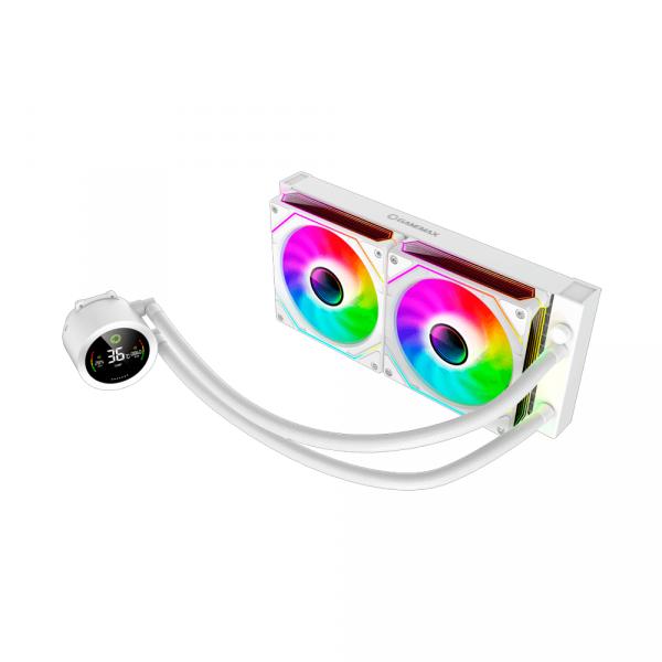 Gamemax ICE BURG 240 DIGITAL WH Toshkentda - fotosurat