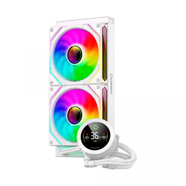 Gamemax ICE BURG 240 DIGITAL WH Toshkentda - fotosurat