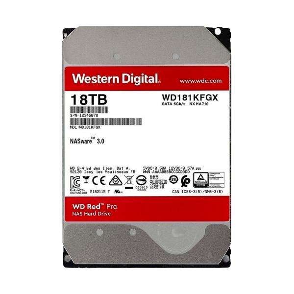 Western Digital Red PRO WD181KFGX 3.5" 18TB в Ташкенте - фото