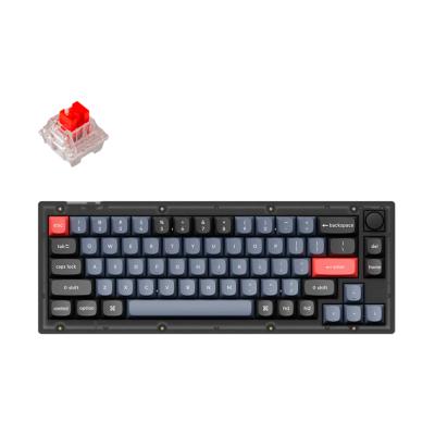 Keychron V2 QMK Knob RGB [Keychron K PRO Red] HotSwap Frosted Black