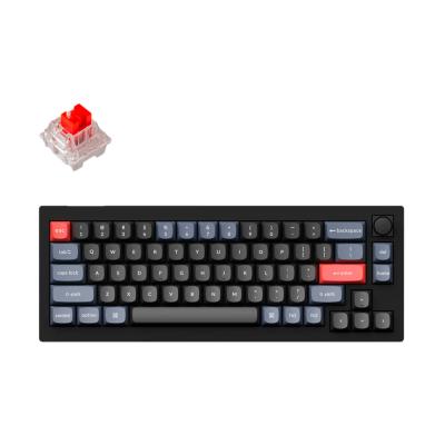 Keychron V2 QMK Knob RGB [Keychron K PRO Red] HotSwap Carbon Black