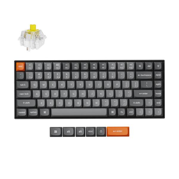 Keychron K2 MAX White Led [K Super Banana] QMK Toshkentda - fotosurat