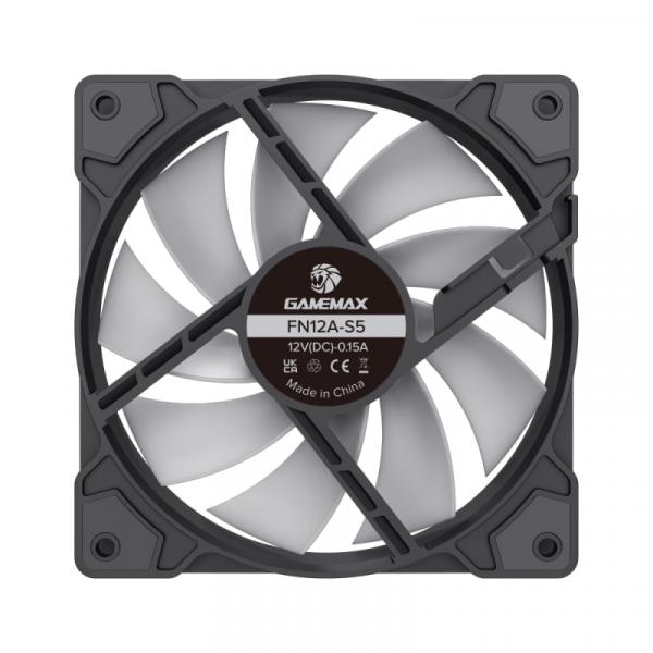 Gamemax FN12A-S5 Black Toshkentda - fotosurat