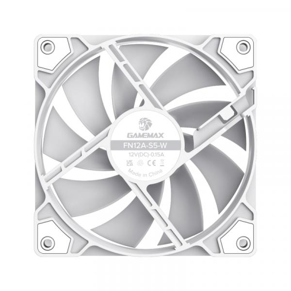 Gamemax FN12A-S5 White Toshkentda - fotosurat