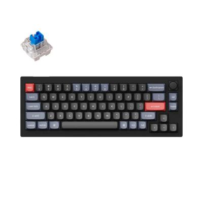 Keychron V2 QMK Knob RGB [Keychron K PRO Blue] HotSwap Carbon Black