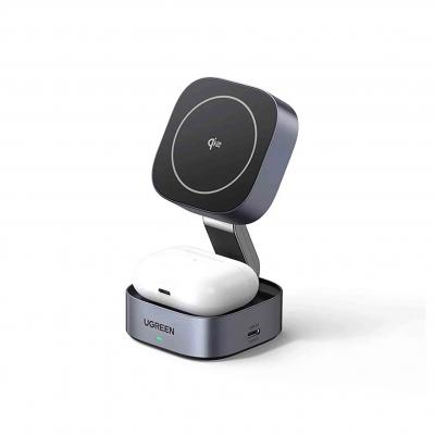 Ugreen 2-in-1 Magnetic Wireless Charger Qi2