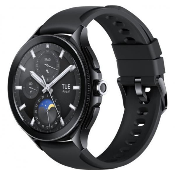Xiaomi Watch 2 Pro Bluetooth Black (Black Fluororubber Strap) Toshkentda - fotosurat