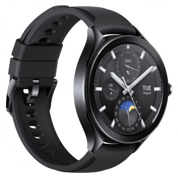 Xiaomi Watch 2 Pro Bluetooth Black (Black Fluororubber Strap) Toshkentda - fotosurat