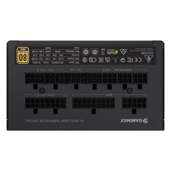Gamemax Rampage 850W 80+ Gold Black Toshkentda - fotosurat