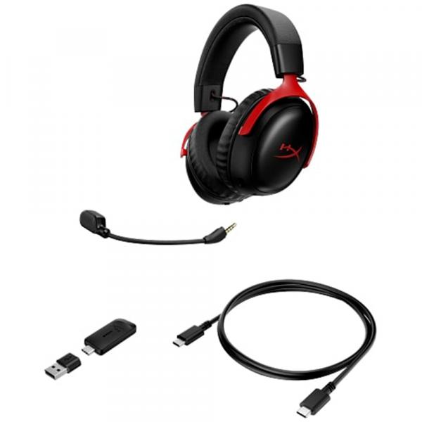HyperX Cloud III S Wireless Red в Ташкенте - фото