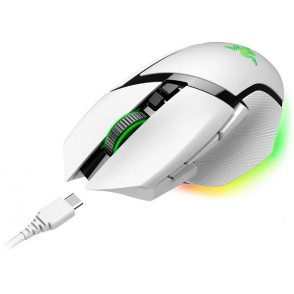 Razer Basilisk V3 Pro White Toshkentda - fotosurat