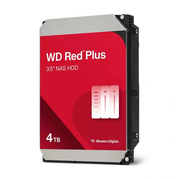 Western Digital HDD 4TB WD Red Plus 128MB, SATA III, 5400 RPM в Ташкенте - фото