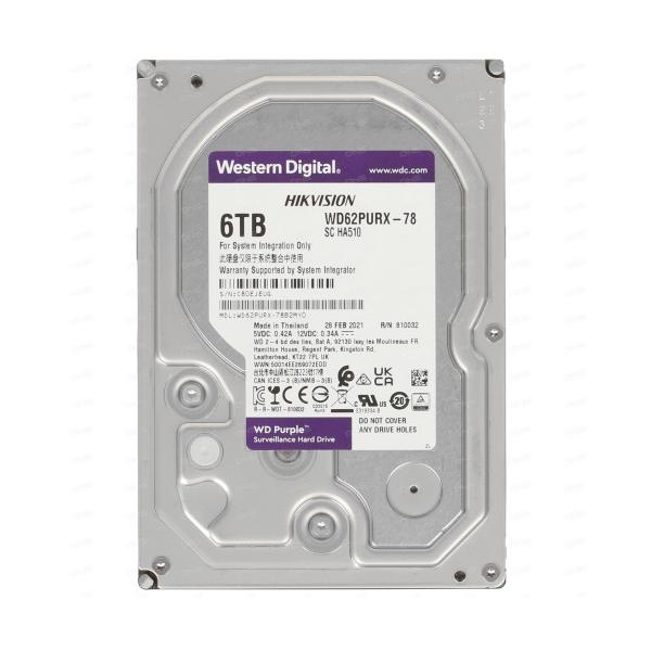 Western Digital DS WD62PURX-78 HDD-6tb Toshkentda - fotosurat