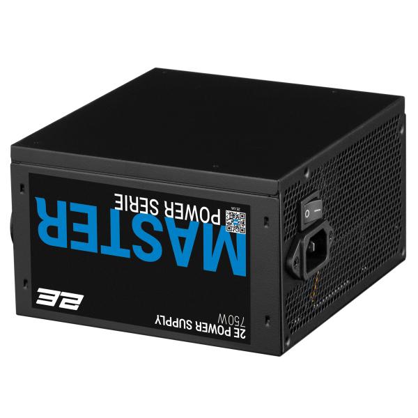 2E Master Power (750W), >80%, 80+ White, 120mm, 1xMB 24pin(20+4), 1xCPU 8pin(4+4), 3xMolex, 5xSATA, 4xPCIe 8pin(6+2) Toshkentda - fotosurat
