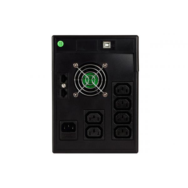 ION V-2000  2000VA/1200W  12V/9Ah CSB battery x 2 pcs, RJ-11/45, 6xIEC, USB port в Ташкенте - фото
