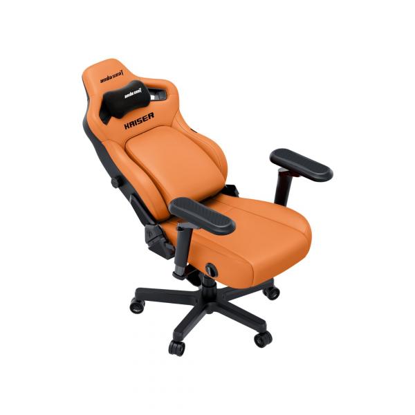 AndaSeat Kaiser 4 V2, ПВХ кожа, 6D-Armrests, оранжевый в Ташкенте - фото