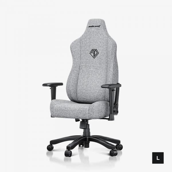 AndaSeat Novis XL, льняная ткань, 1D-Armrests, серый в Ташкенте - фото