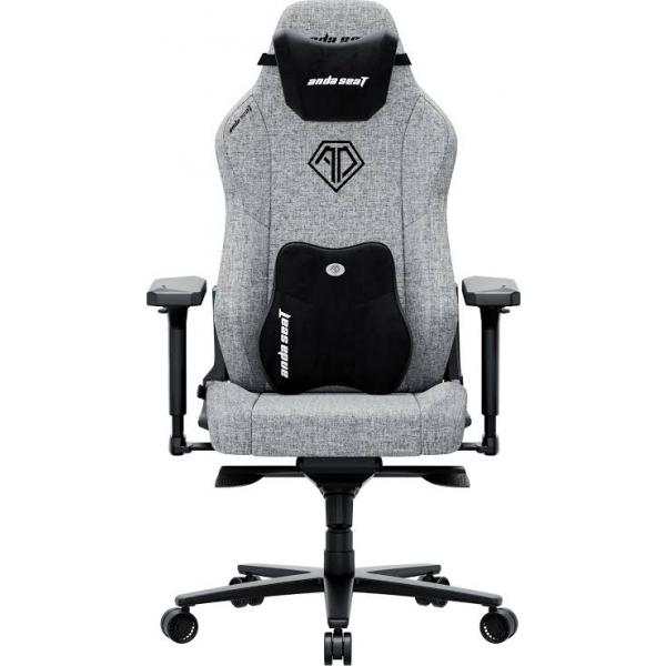 AndaSeat Phantom 3 XL, льняная ткань,4D-Armrests, серый в Ташкенте - фото