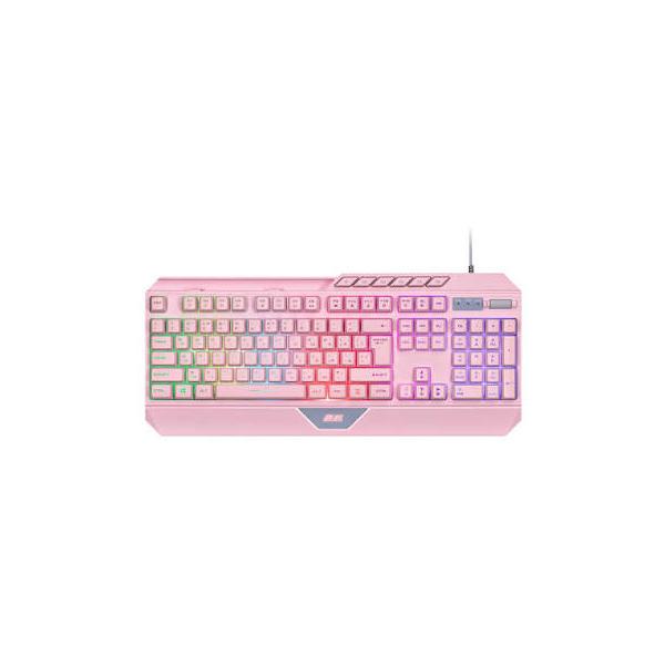 2E Gaming KG315 110key, USB-A, EN/RU, RGB, розовый, в Ташкенте - фото