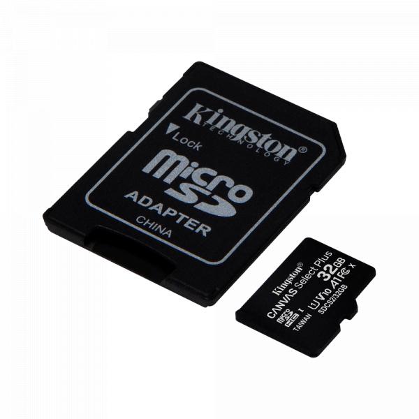 Карта памяти Kingston Canvas Select Plus microSD SDCS2/32GB в Ташкенте - фото