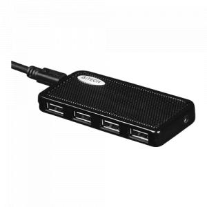 USB разветвитель A4Tech HUB-64 / 4-Port / USB 2.0 Black в Ташкенте - фото