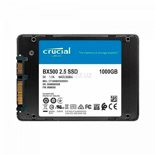 Crucial BX500 / 1TB в Ташкенте - фото
